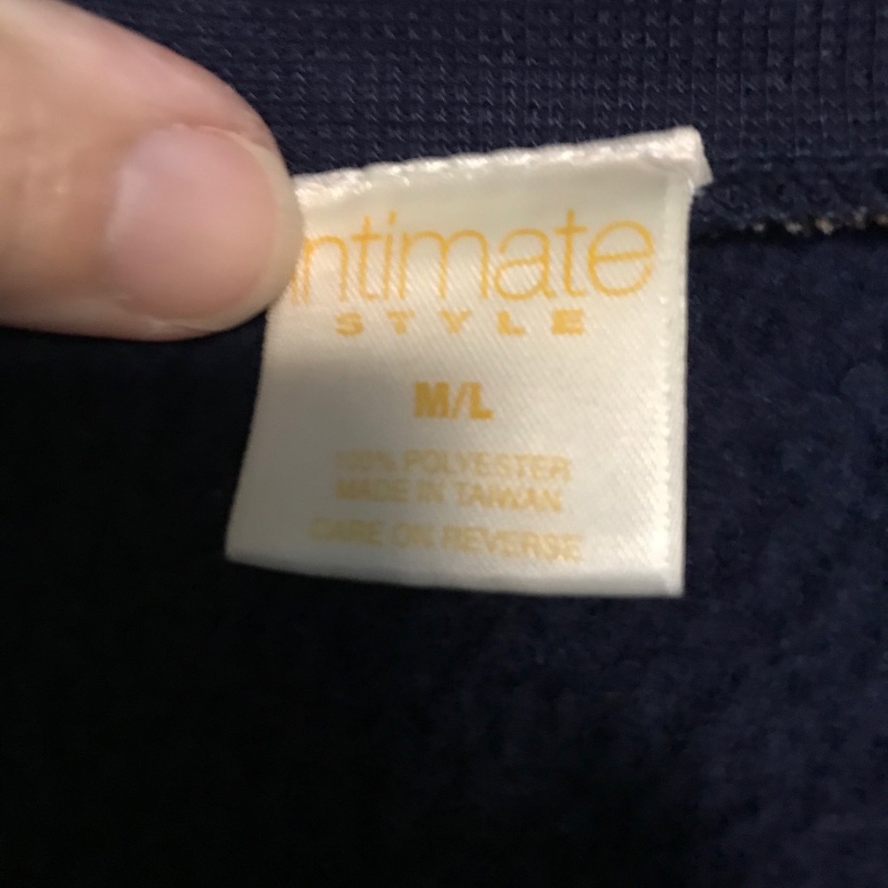 Fleece Pullover Robe - Picture 2 of 5